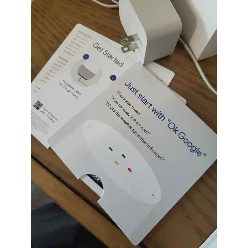 Google Home Smart Speaker -voice